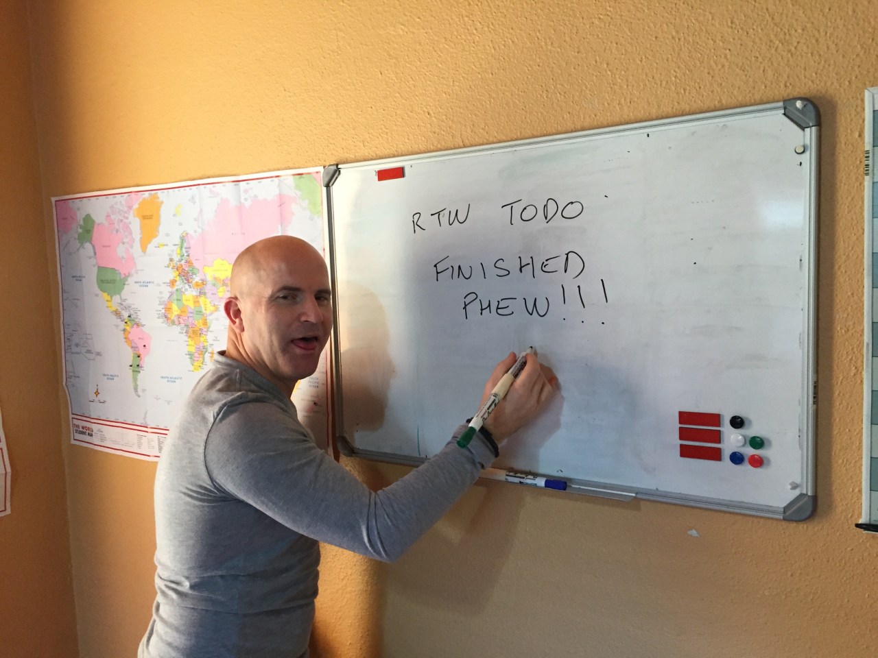 Ready, steady……go!