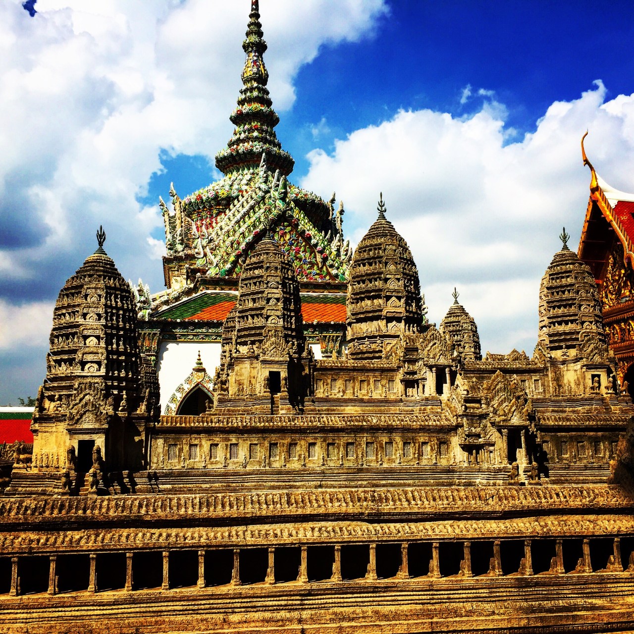 Man who walks through turnstile sideways is going to Bangkok