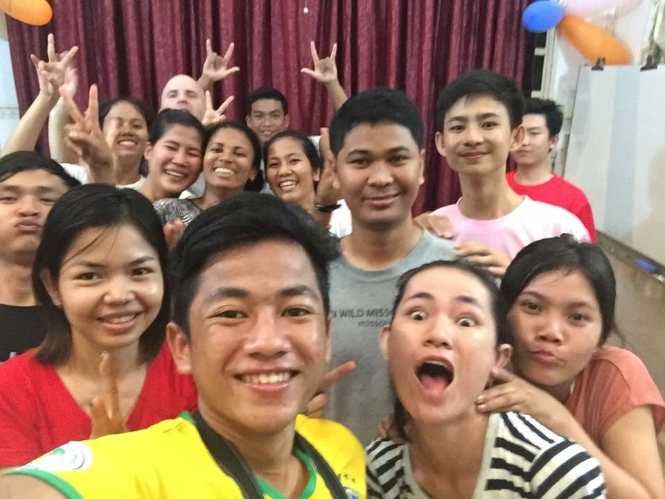 Dedication by Khmer students