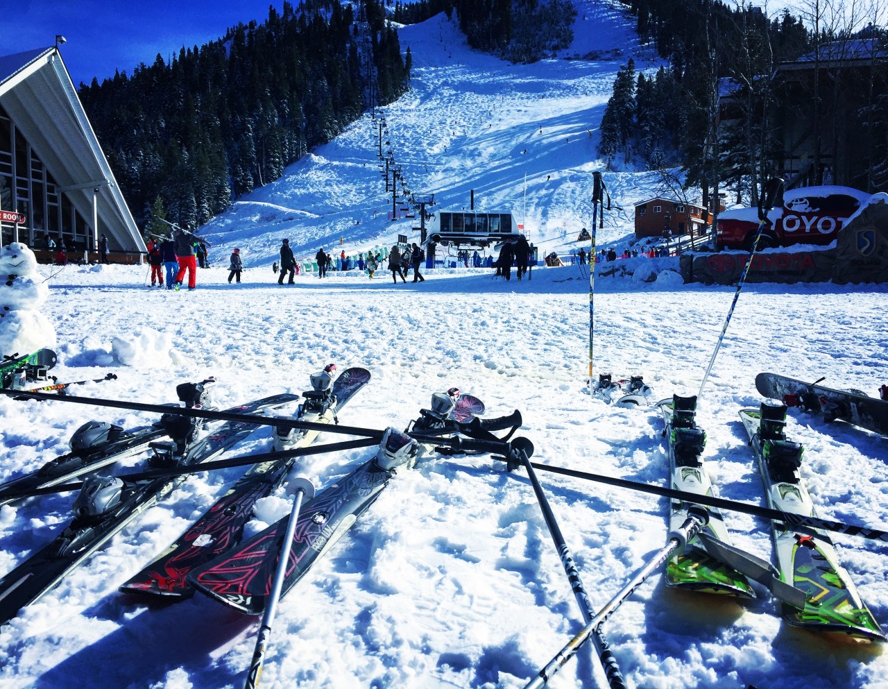 Lake Tahoe with four Germans, three South Africans, one Englishman and an&nbsp;Indian.