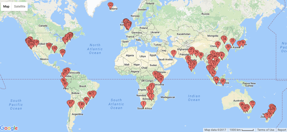 55,300 miles in 537 days since we left home and last, but not least, we are into&nbsp;Europe